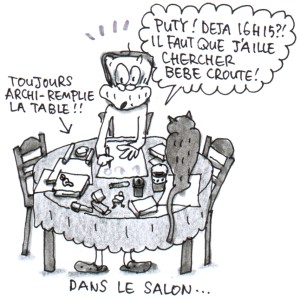 Dans le salon